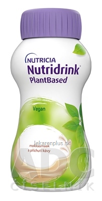 Nutridrink PlantBased s kávovou príchuťou 4x200 ml (800 ml)