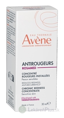 AVENE ANTIROUGEURS ROSAMED Koncentrát proti chronickému začervenaniu, citlivá pleť 1x30 ml