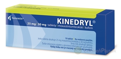 KINEDRYL tbl 25 mg/30 mg (blis.PVC/Al) 1x10 ks