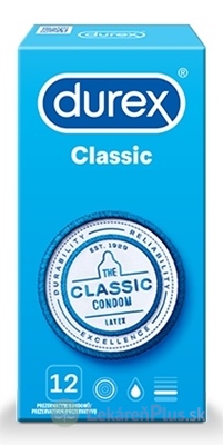 DUREX Classic kondóm 1x12 ks