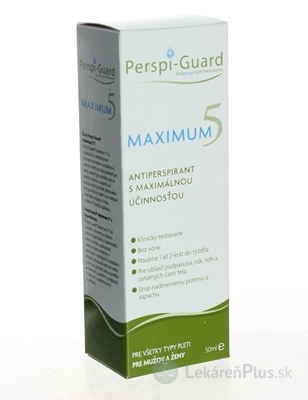 Perspi-Guard MAXIMUM 5 antiperspirant 1x50 ml