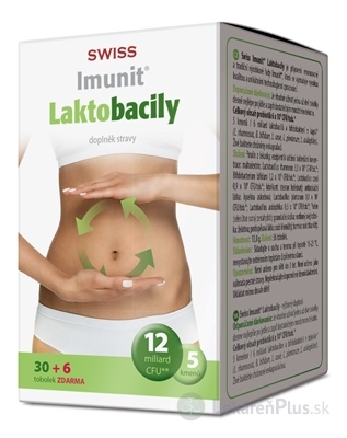 SWISS Imunit LAKTOBACILY cps 30+6 zadarmo (36 ks)