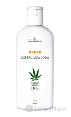 Cannaderm AKNEA ošetrujúca voda na akné 1x200 ml