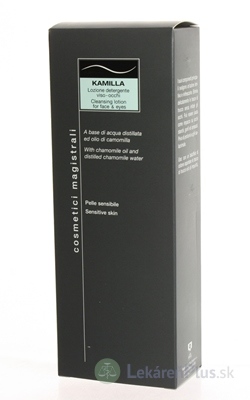 KAMILLA čistiaci roztok na normálnu a citlivú pleť 1x200 ml