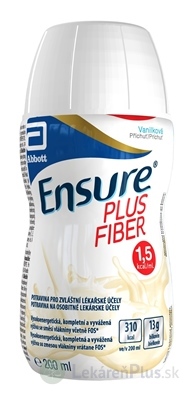 Ensure PLUS FIBER vanilková príchuť 30x200 ml