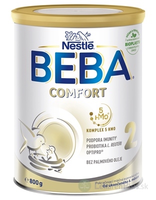 BEBA COMFORT 2 HM-O následná výživa dojčiat (od ukonč. 6. mesiaca) 1x800 g