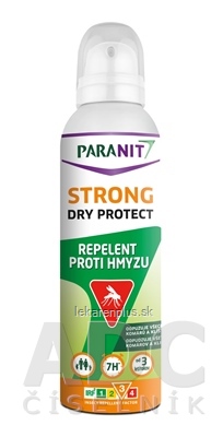 PARANIT STRONG DRY PROTECT repelent proti hmyzu 1x125 ml