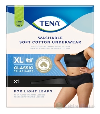 TENA Washable Underwear Female dámske prateľné absorpčné nohavičky, veľkosť XL, 1x1 ks