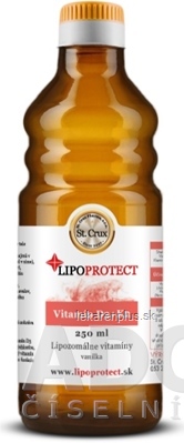 D3+K2 LIPOPROTECT - St. Crux lipozomálne vitamíny v oleji, vanilka, 1x250 ml