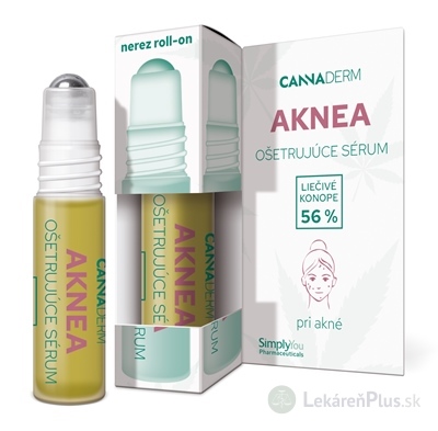 Cannaderm AKNEA ošetrujúce sérum na akné, roll-on, 1x5 ml