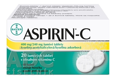 ASPIRIN C tbl eff 1x20 ks