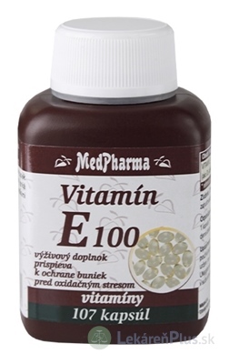 MedPharma VITAMÍN E 100 cps 1x107 ks