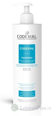 CODEXIAL Hydrolotio hydrofilná emulzia, s pumpičkou 1x400 ml