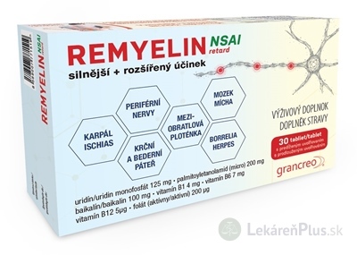 REMYELIN NSAI retard tbl s predĺženým uvoľňovaním 1x30 ks