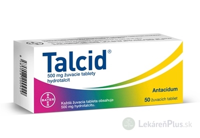 Talcid tbl mnd 500 mg (blis.PP/Al) 1x50 ks