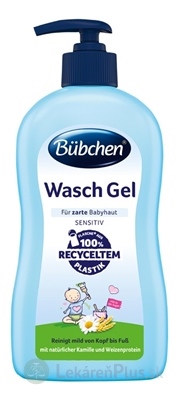 BUBCHEN UMÝVACÍ GÉL S DÁVKOVAČOM 1x400 ml