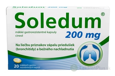 Soledum 200 mg mäkké gastrorezistentné kapsuly cps enm (blis.PVC/PVDC/Al) 1x20 ks