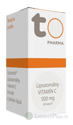 TOTO Lipozomálny VITAMÍN C 500 mg cps 1x60 ks
