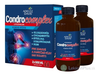 Adelle Davis CondroComplex lipozomalna kĺbová výživa 2x500 ml (1000 ml)