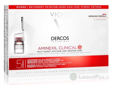 VICHY Dercos Aminexil Clinical 5 pre ženy (M9120400) 21x6 ml