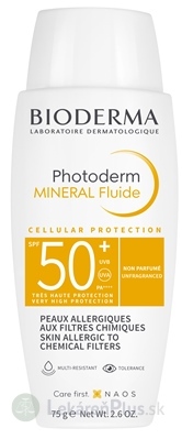 BIODERMA Photoderm Mineral Fluide SPF 50+ 1x75 g