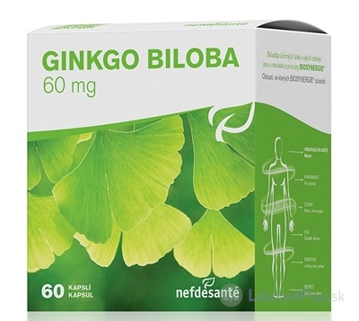 nefdesanté GINGKO BILOBA 60MG cps 6x10 (60 ks)