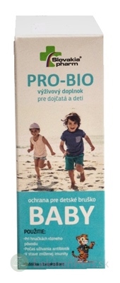 Slovakiapharm PRO-BIO BABY kvapky 1x10 ml