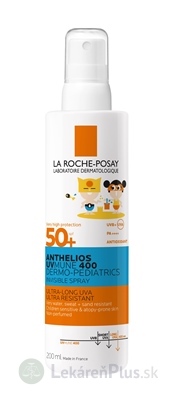 LA ROCHE-POSAY ANTHELIOS DP INVISIBLE SPRAY SPF50+ ultraľahký sprej pre deti s ochranným faktorom 1x200 ml