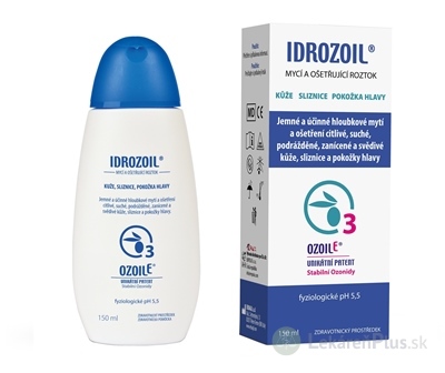 IDROZOIL roztok na umývanie a ošetrenie, OzoilE 1x150 ml