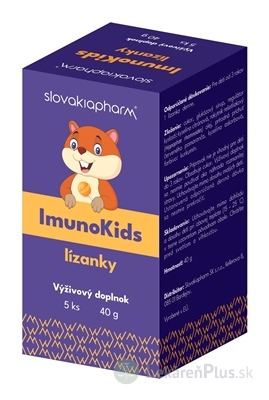 Slovakiapharm ImunoKids lízanky 1x5 ks