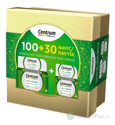 Centrum od A až po Železo (darčekové balenie) tbl 100+30 navyše (130 ks), 1x1 set