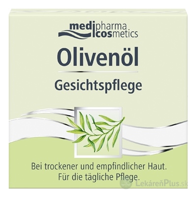OLIVENÖL Pleťový krém na tvár, suchá a citlivá pokožka 1x50 ml