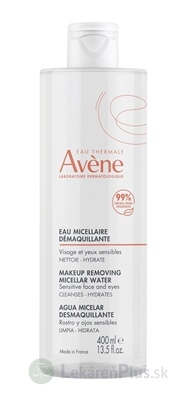 AVENE MICELÁRNA VODA na odlíčenie citlivá pleť a oči 1x400 ml