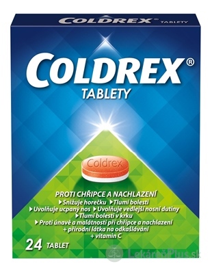 COLDREX TABLETY tbl (blis.PVC/Al) 1x24 ks