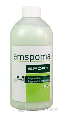 EMSPOMA Regeneračná Z - zelená masážna emulzia 1x500 ml