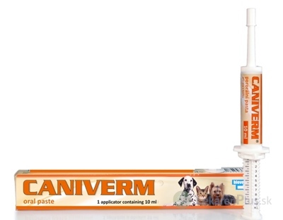 CANIVERM perorálna pasta aplikátor 1x10 ml