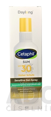 Daylong Cetaphil SUN Sensitive Gel-Spray SPF 30 gél v spreji s ochranným faktorom 1x150 ml