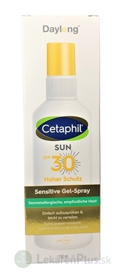 Daylong Cetaphil SUN Sensitive Gel-Spray SPF 30 gél v spreji s ochranným faktorom 1x150 ml