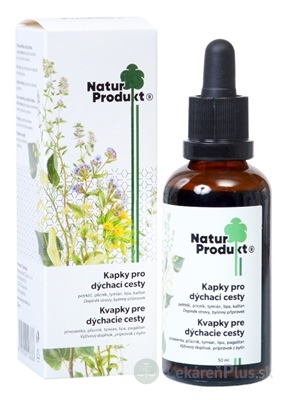 NaturProdukt Kvapky pre dýchacie cesty 1x50 ml
