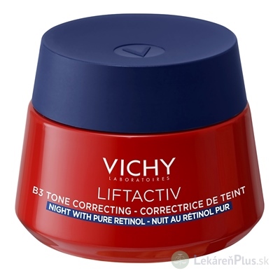 VICHY LIFTACTIV B3 NIGHT CREAM PURE RETINOL nočný tónovací krém s čistým retinolom 1x50 ml