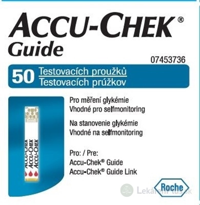 ACCU-CHEK Guide 50 testovacie prúžky do glukomera 1x50 ks