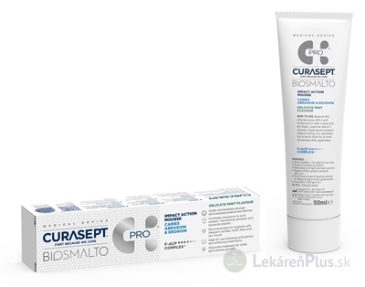 CURASEPT BIOSMALTO C.A.E. dentálna pena, príchuť mäta 1x50 ml