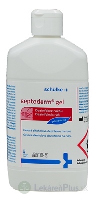 SEPTODERM GÉL dezinfekcia rúk 1x500 ml