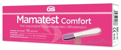 GS Mamatest Comfort tehotenský test 1x1 ks