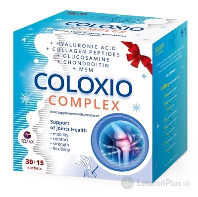 Tozax Coloxio Complex Vianočné balenie prášok vo vrecúškach (á 5g) 30+15 (45 ks)