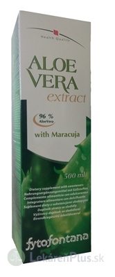Fytofontana ALOE VERA extract nápoj s príchuťou marakuje 1x500 ml