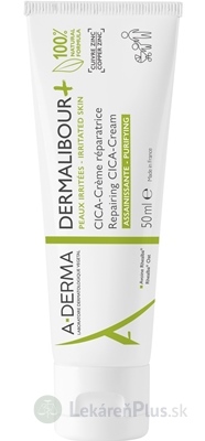 A-DERMA DERMALIBOUR+ Reparačný CICA-Krém pre podráždenú kožu 1x50 ml