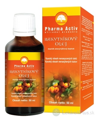 Pharma Activ RAKYTNÍKOVÝ OLEJ kvapky 1x50 ml