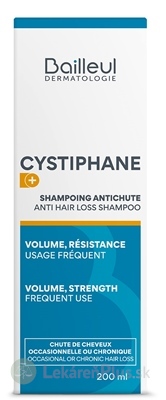 CYSTIPHANE Šampón - Bailleul proti vypadávaniu vlasov 1x200 ml