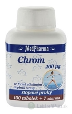 MedPharma CHRÓM 200 µg cps 100+7 zadarmo (107 ks)